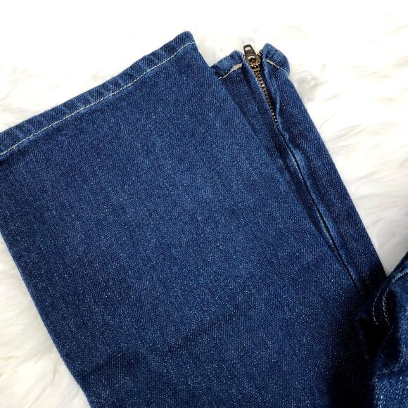 J Brand 27 Womens Dark Wash Ankle Zipper Skinny Denim Jeans - Picture 3 of 8